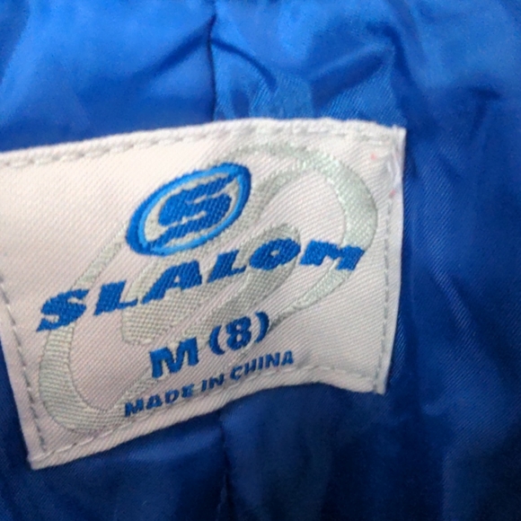 Slalom M 8 Blue Lightweight Snow Ski Pants - Picture 5 of 5
